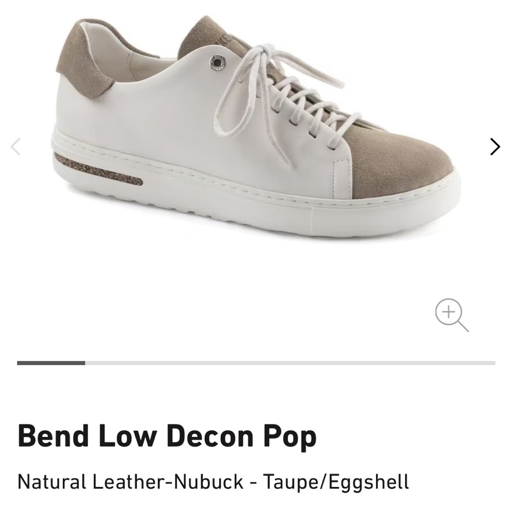 Bend Low Decon Pop Sneakers - Taupe/Eggshell
